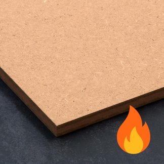 FR MDF - Class B - Without Paintable Edging - 9 to 18mm Thicknesses